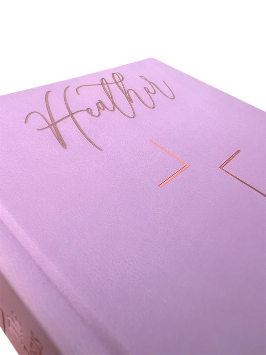 Personalized Engraved Bible — NIV Jesus Bible (Leathersoft Over Board)
Color: Pink