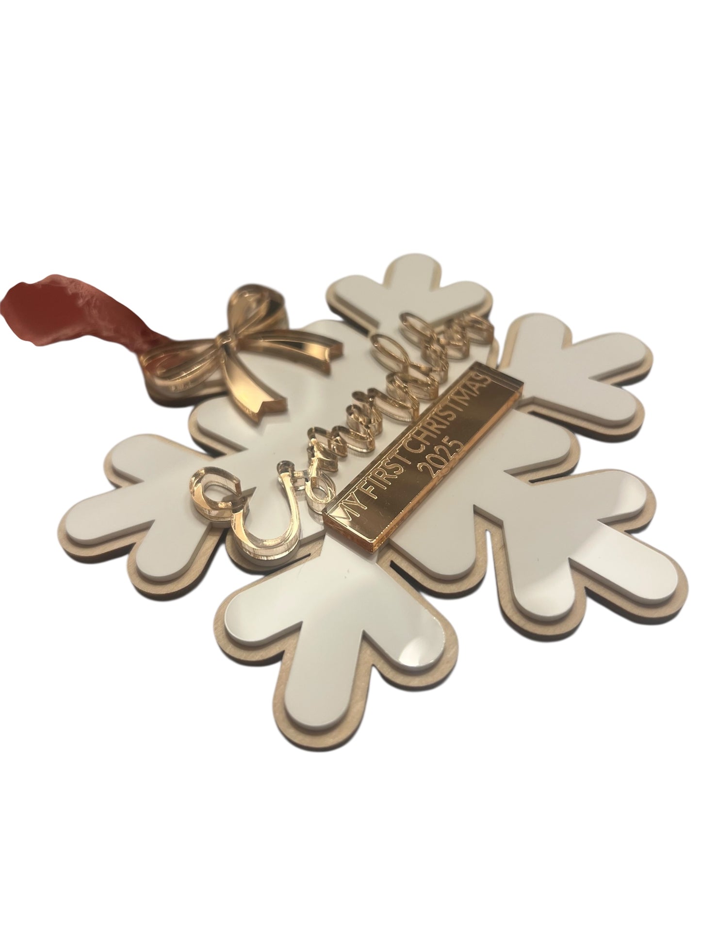 Personalized Baby’s First Christmas Ornament — Keepsake