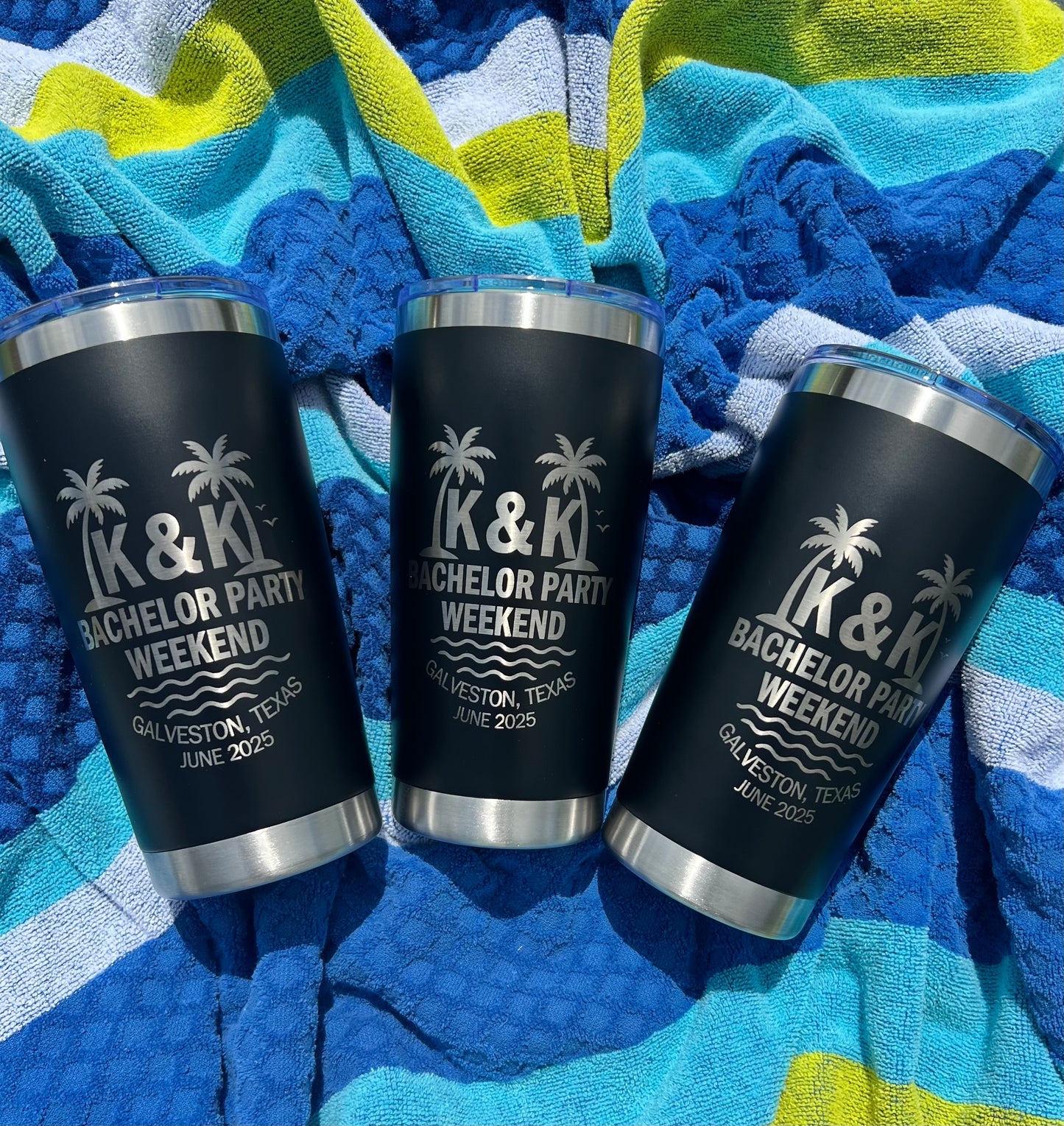 Custom Engraved Stoned Yeti Tumblers