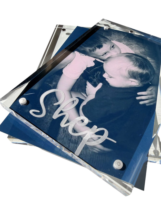 Personalized 4×6 Engraved Acrylic Frame
