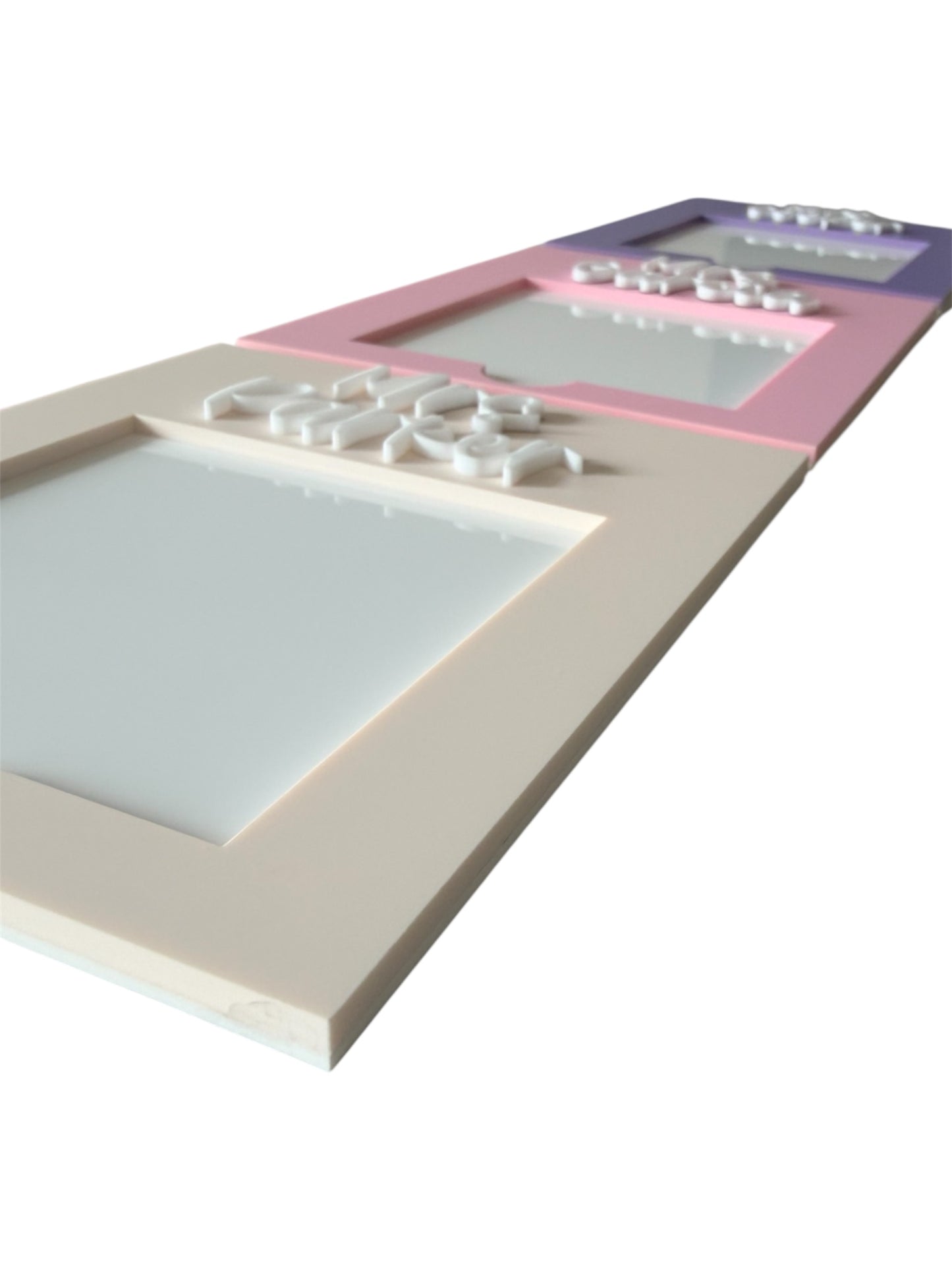 Personalized Teacher Post‑It Holder – 3D Acrylic Name Desk Accessory | Custom Teacher Gift