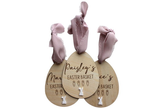 Personalized Easter Tag