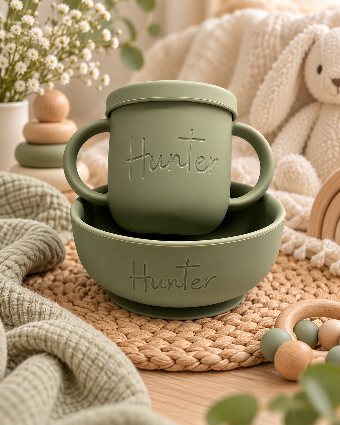 Silicone Feeding Set
