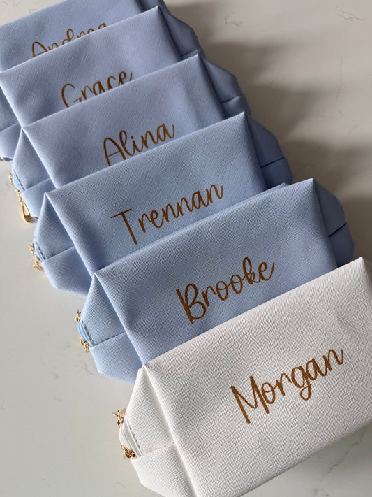 Personalized Cosmetic Bags