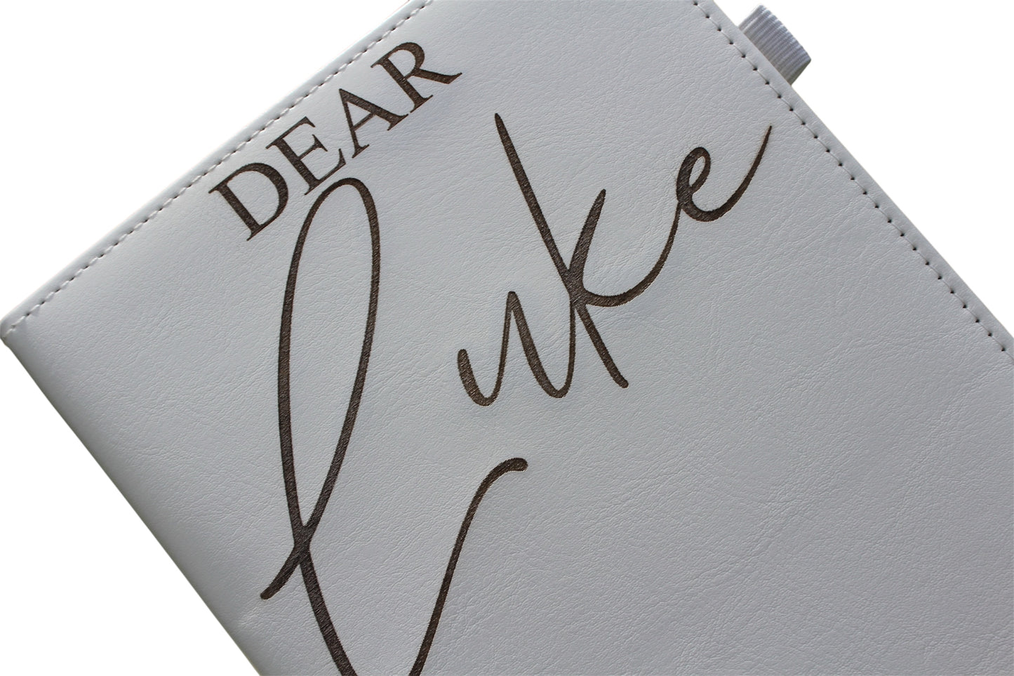 Engraved Leather Journal