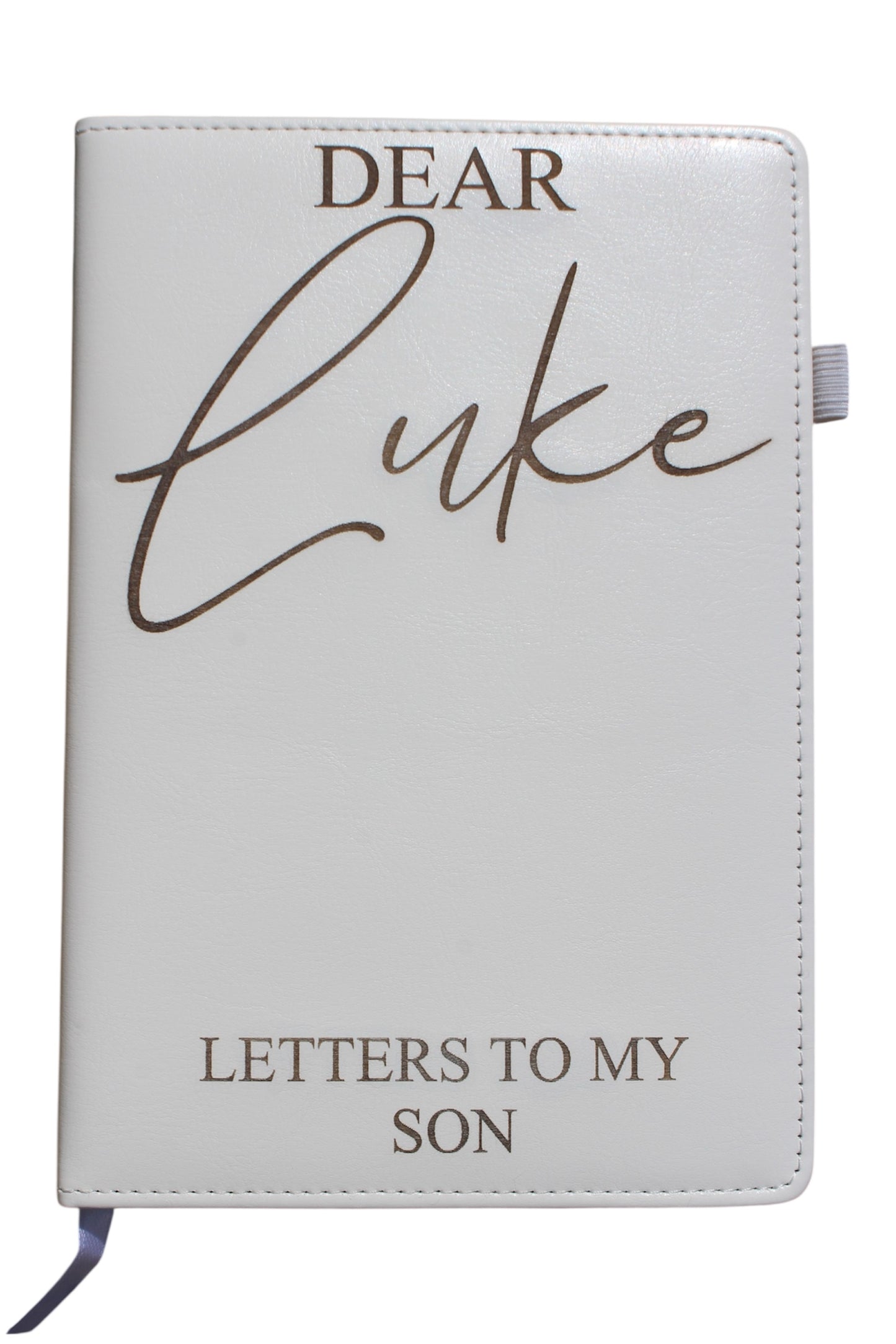 Engraved Leather Journal