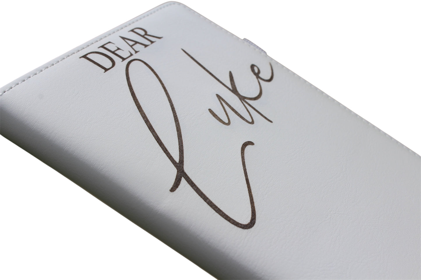 Engraved Leather Journal