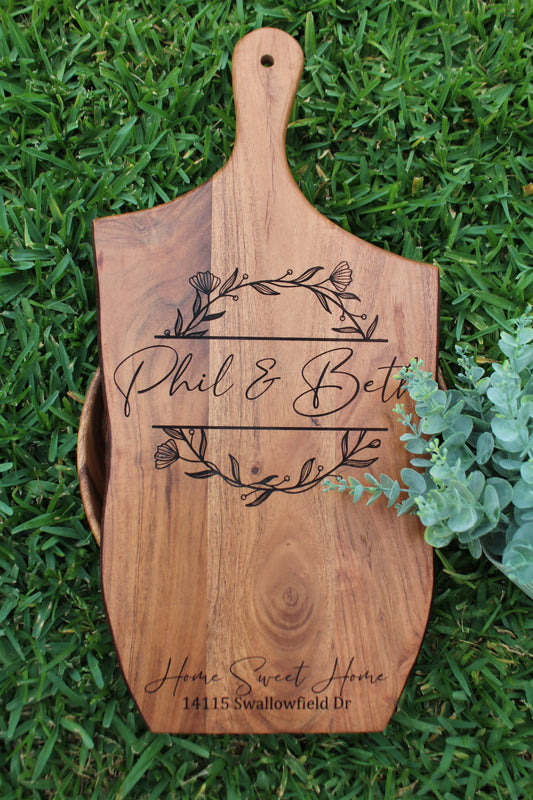 Cutting Board with Handle