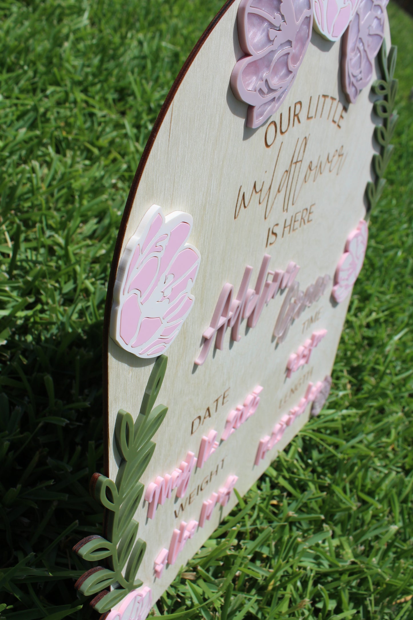 Peony Birth Stat Sign
