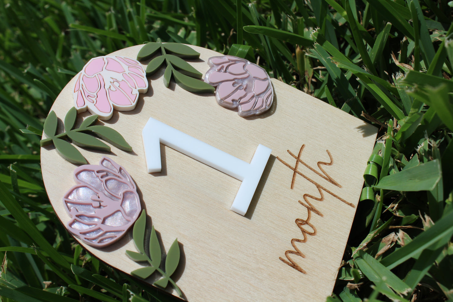 Peony Birth Milestone Set