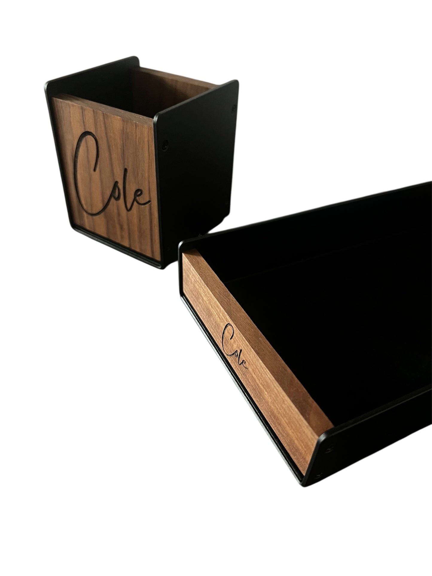 Desk Tray with Pen Holder Set