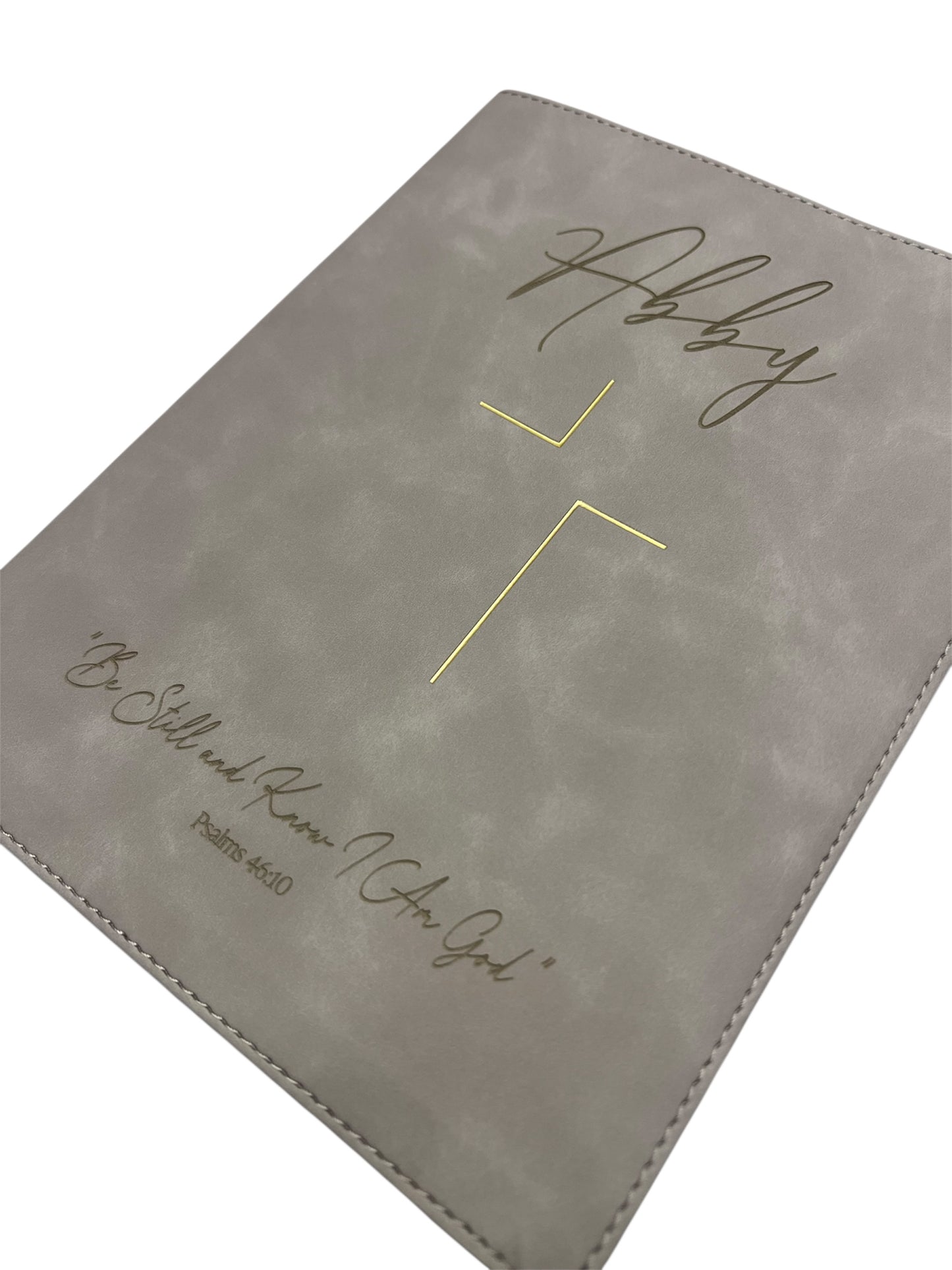 Personalized Engraved Bible — NIV Jesus Bible 
Color: Taupe