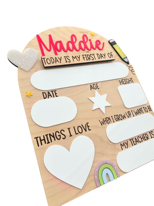 Back‑to‑School Sign